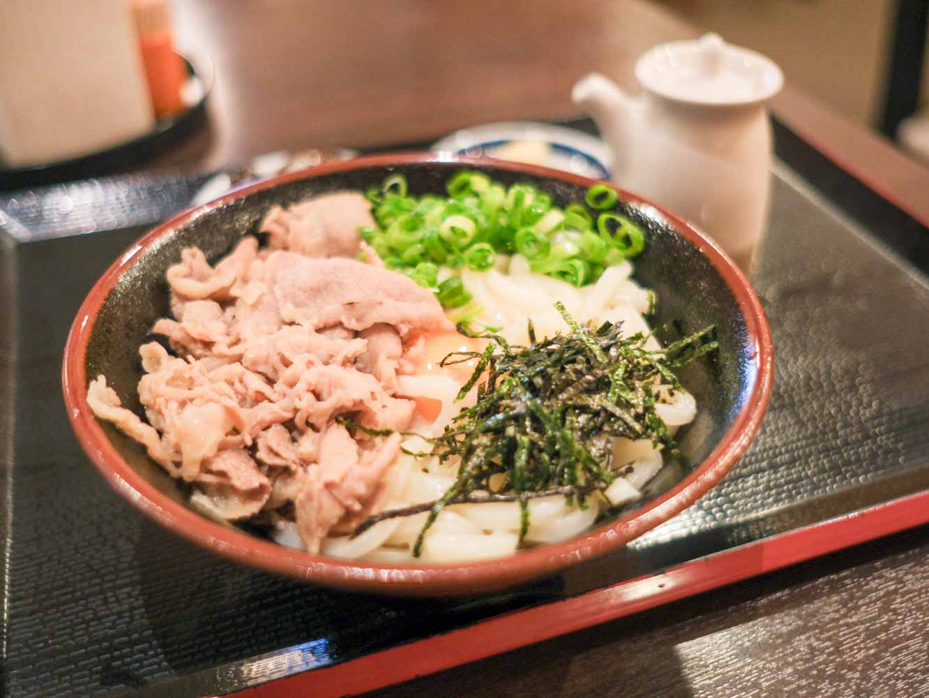 讃州製麺の肉甘玉