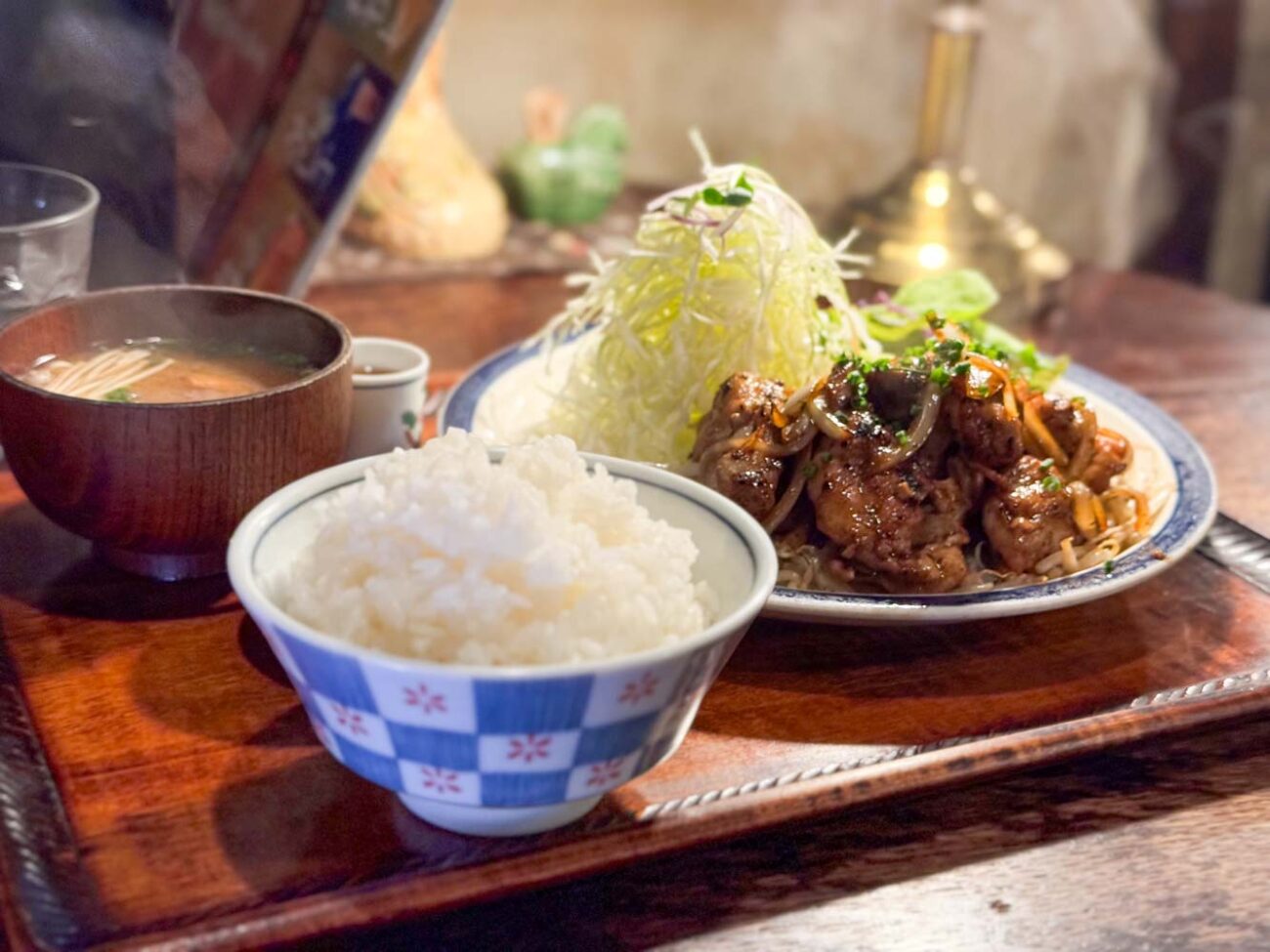 カラシヤクラシックのスタミナ定食(トリ)